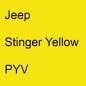 Preview: Jeep, Stinger Yellow, PYV.